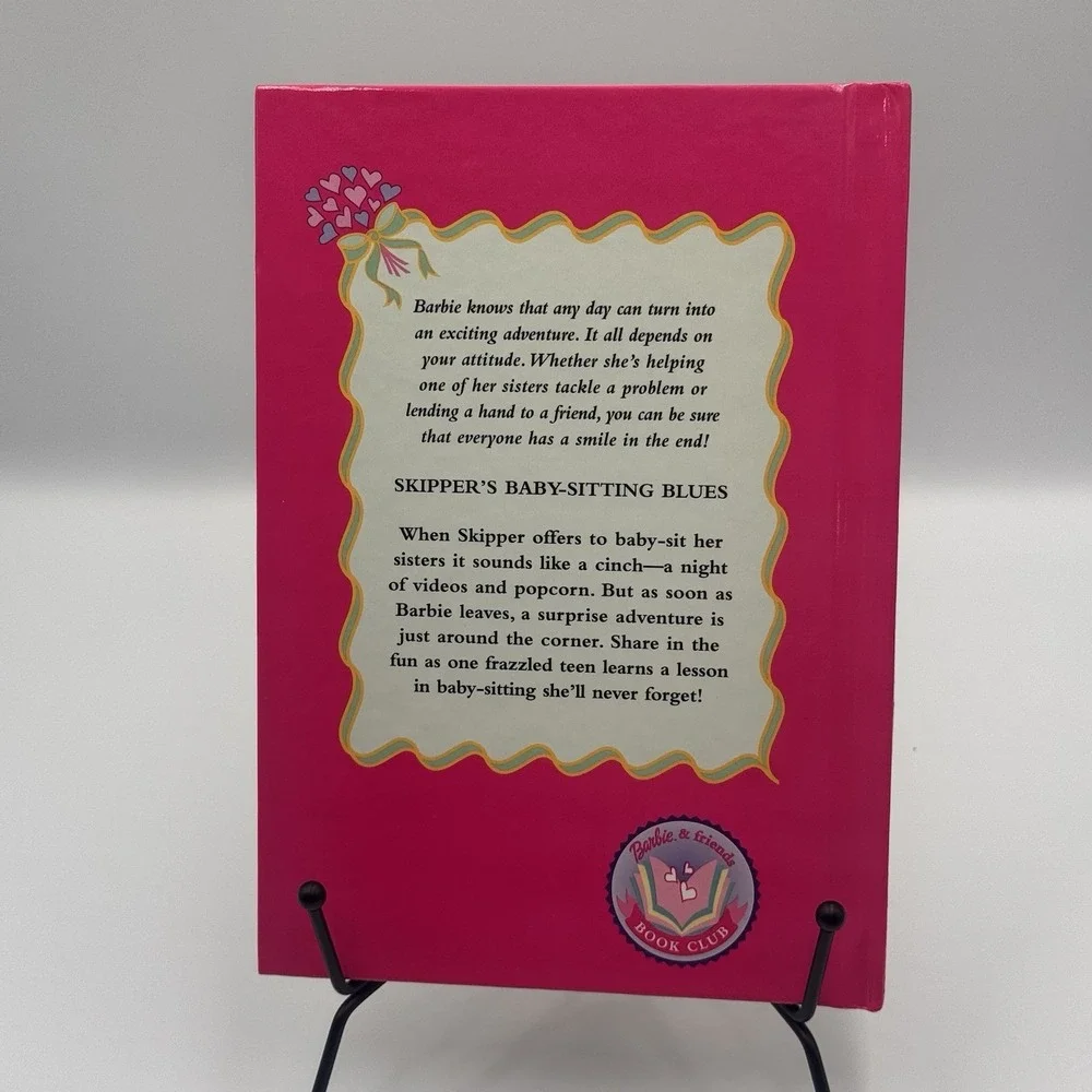 Vintage 1998 Grolier Barbie and Friends Book Club,  Hardback Edition - Set Of 2